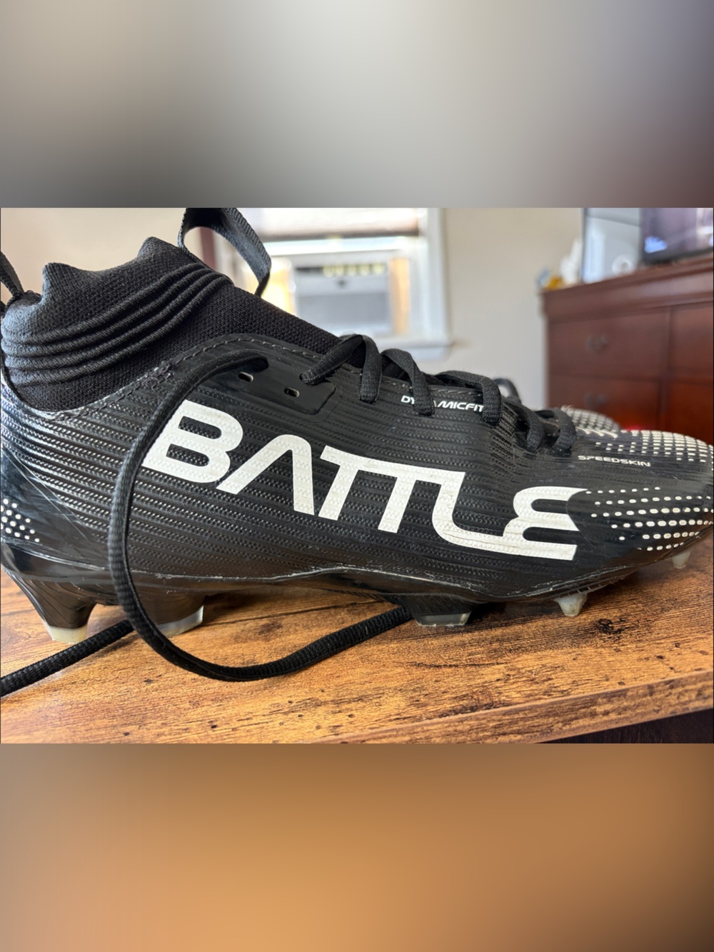 Battle football cleats brand new